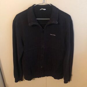 Calvin Klein Black Full Zip Jacket